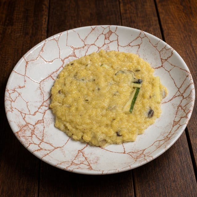 Risotto de Queso Manchego.